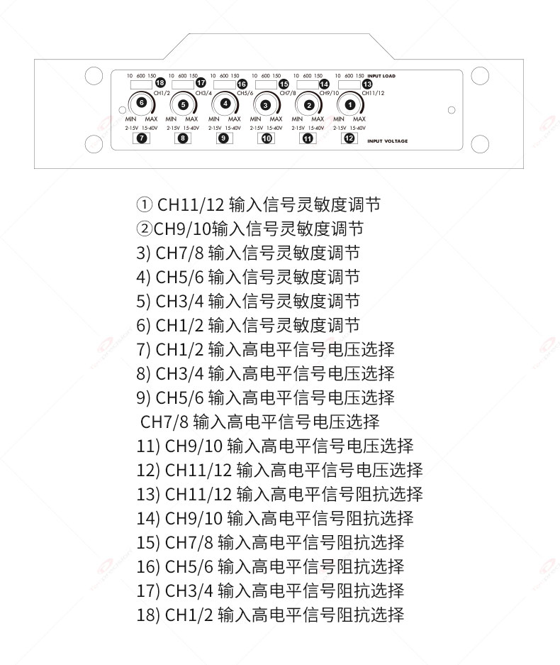 TEC 12路纯DSP